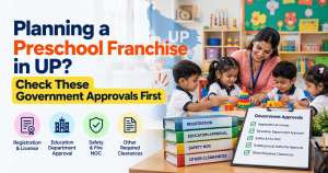 preschool franchise government approvals in UP, preschool franchise in UP, preschool licence in Uttar Pradesh